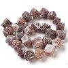 Natural Weathered Agate Beads Strands G-Q169-C04-02A-3