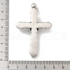 304 Stainless Steel Big Pendants STAS-Z097-13AS-06-3