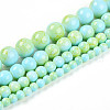 Baking Painted Glass Beads Strands DGLA-N003-4mm-C04-2