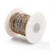 Two Tone 304 Stainless Steel Cable Chains CHS-B001-04-3