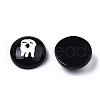 Halloween Opaque Resin Enamel Cabochons CRES-N031-013-1