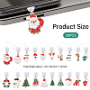 Christmas Theme Plastic Mobile Dustproof Plugs PALLOY-GL00005-2