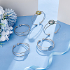 Unicraftale 6Pcs Brass Double Wire Cuff Bangle Makings KK-UN0001-31-2