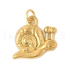 304 Stainless Steel Pendants STAS-V013-02C-G-1