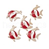 Alloy Enamel Pendants ENAM-B049-01LG-4