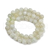 Natural Green Moonstone Beads Strands G-NH0060-A01-02-3