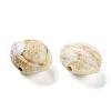 Acrylic Shell Beads OACR-U004-04-2