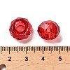 Transparent Resin European Beads RESI-B020-05G-3