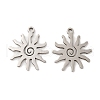 Non-Tarnish 316L Surgical Stainless Steel Pendants STAS-D046-07P-1