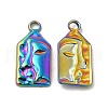Ion Plating(IP) 304 Stainless Steel Pendants STAS-I671-15MC-1
