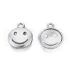Tibetan Style Alloy Pendants TIBEP-T010-05AS-1