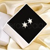 Mother's Day Jewellery Natural Pearl Ear Studs EJEW-L099-02P-3