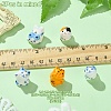 5Pcs Handmade Printed Porcelain Beads PORC-YW0001-18-3