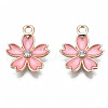 Alloy Enamel Pendants ENAM-S121-052-3