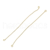 Brass Ends with Chain KK-Q039-14G-1