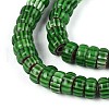 Handmade Millefiori Glass Beads Strands LAMP-T021-27B-06-3