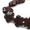 Natural Mahogany Obsidian Beads Strands G-F769-N01-01-4