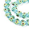 Handmade Lampwork Beads Strands LAMP-N028-02E-3