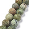 Natural Green Opal Beads Strands G-K209-04B-12mm-A-2