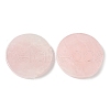 Natural Rose Quartz Coaster G-P462-03A-01-1