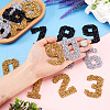 Glitter Hotfix Rhinestone DIY-TA0003-17-13