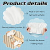 Polyester Stretch Short Oversleeves for Women AJEW-WH0542-010-4