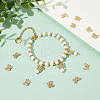 Unicraftale Rack Plating Brass Beads KK-UN0003-17-2