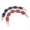 Givenny-EU 2Pcs 2 Colors Acrylic Curb Chain Bag Strap FIND-GN0001-29-2