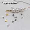 925 Sterling Silver Crimp Beads STER-C013-01B-G-2
