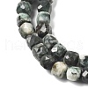 Natural Tree Agate Beads Strands G-H078-C48-6mm-3