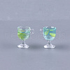 Resin Cup Pendants X-CRES-S359-11E-3