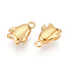 Ion Plating(IP) 304 Stainless Steel Charms STAS-N110-09G-2