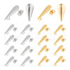 304 Stainless Steel Stud Earring Findings STAS-UN0003-10-1