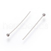 Tarnish Resistant 304 Stainless Steel Ball Head Pins STAS-E452-01P-E-1