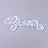 Wedding DIY Word Groom Silicone Molds DIY-K017-08-2