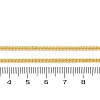Brass Curb Chains Necklaces for Women NJEW-D302-31G-4