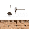 Tarnish Resistant 304 Stainless Steel Ear Studs X-STAS-I071-17P-5