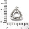 Rack Plating Brass Micro Pave Cubic Zirconia Pendants KK-D359-35P-3