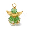 Glass Pendants PALLOY-MZ00664-04-1