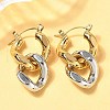 304 Stainless Steel Hoop Earrings EJEW-H159-01GP-1