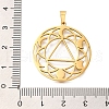 304 Stainless Steel Pendants STAS-S150-07G-3