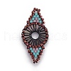 MIYUKI & TOHO Handmade Japanese Seed Beads Links SEED-E004-G14-1
