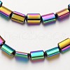 Electroplate Non-magnetic Synthetic Hematite Bead Strands G-F300-01A-02-1
