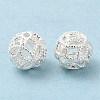 Eco-Friendly Rack Plating Brass Beads KK-A186-05S-4