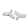 Rhodium Plated 925 Sterling Silver Charms STER-C003-07P-2