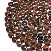 Natural Mahogany Obsidian Beads Strands G-C116-A66-02-3