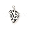 Tibetan Style Alloy Pendants TIBE-L008-61AS-1