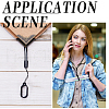 Gorgecraft DIY Anti-lost Electronic Stylus & Lighter Pendant Necklace Making Kit AJEW-GF0007-87-5