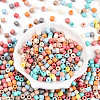 Opaque Colours Glass Seed Beads SEED-N007-14E-2