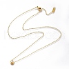 304 Stainless Steel Pendant Necklaces NJEW-I240-23G-2